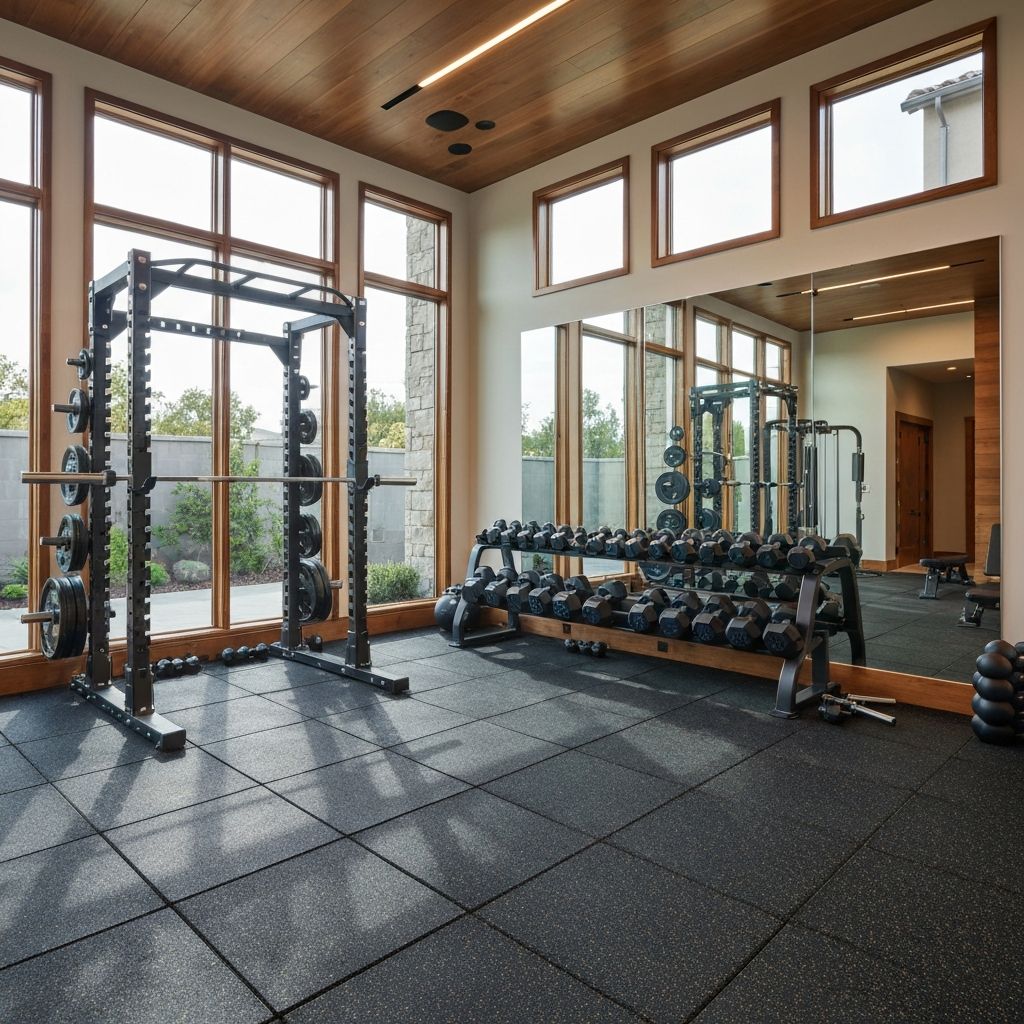 Custom Home Gym Build-Outs in Santa Barbara & Ventura, California by CaliFitness