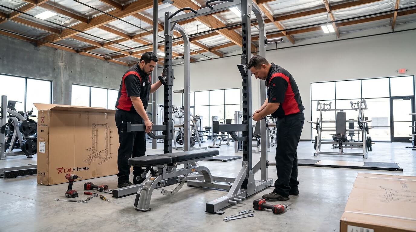 Equipment Installation & Relocation in Santa Barbara & Ventura, California by CaliFitness